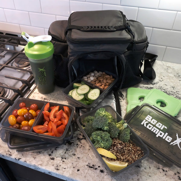 Meal Prep Bag with Food Containers – Bear Komplex EU