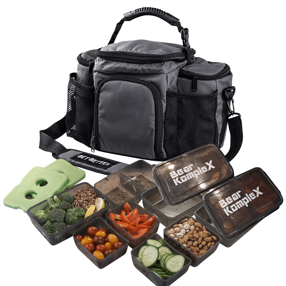 Meal Prep Bag with Food Containers