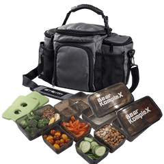 Meal Prep Bag with Food Containers Bear Komplex EU