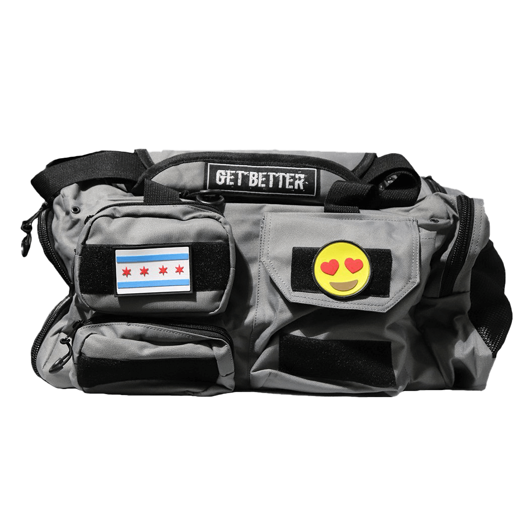 Commuter Series- Duffle Bag - gray - front view