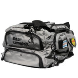 Commuter Series- Duffle Bag - grey - side angled view
