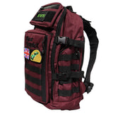 Commuter Series- Backpack - maroon right side view